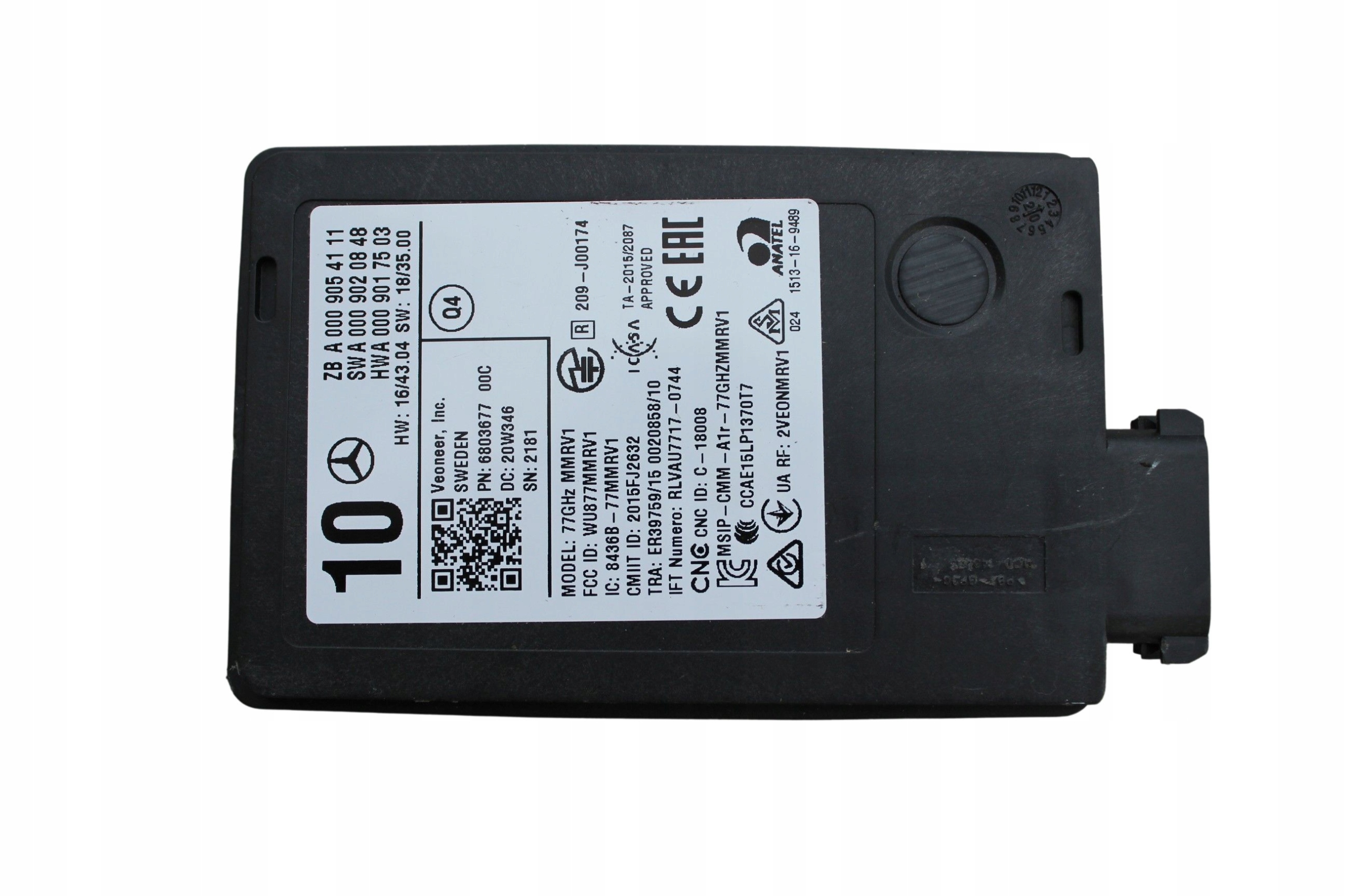 Радар модуль помощник Mercedes A0009054111