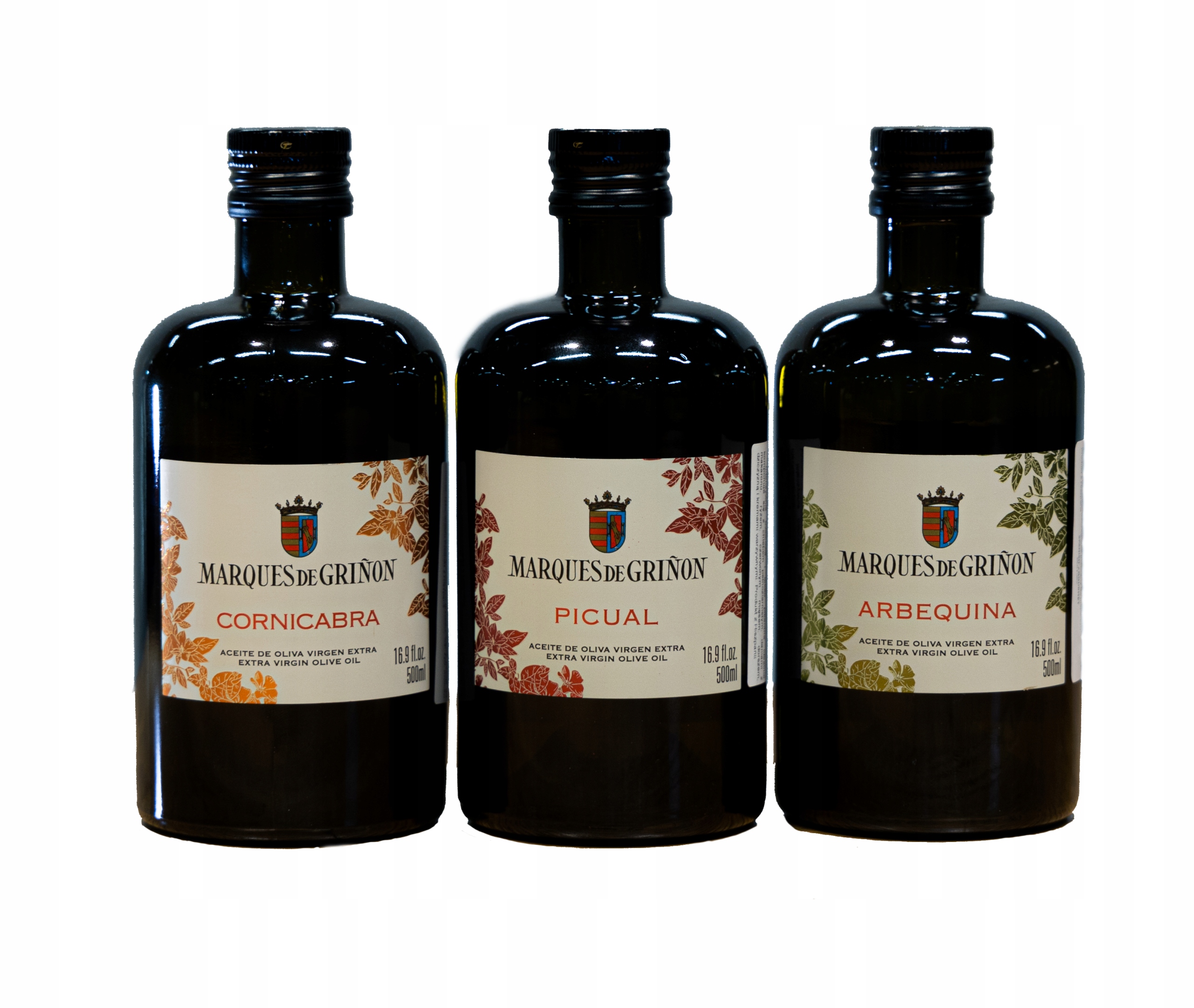 Levně Dárkový koš, Španělské olivové oleje, Arbequina, Picual, Cornicabra