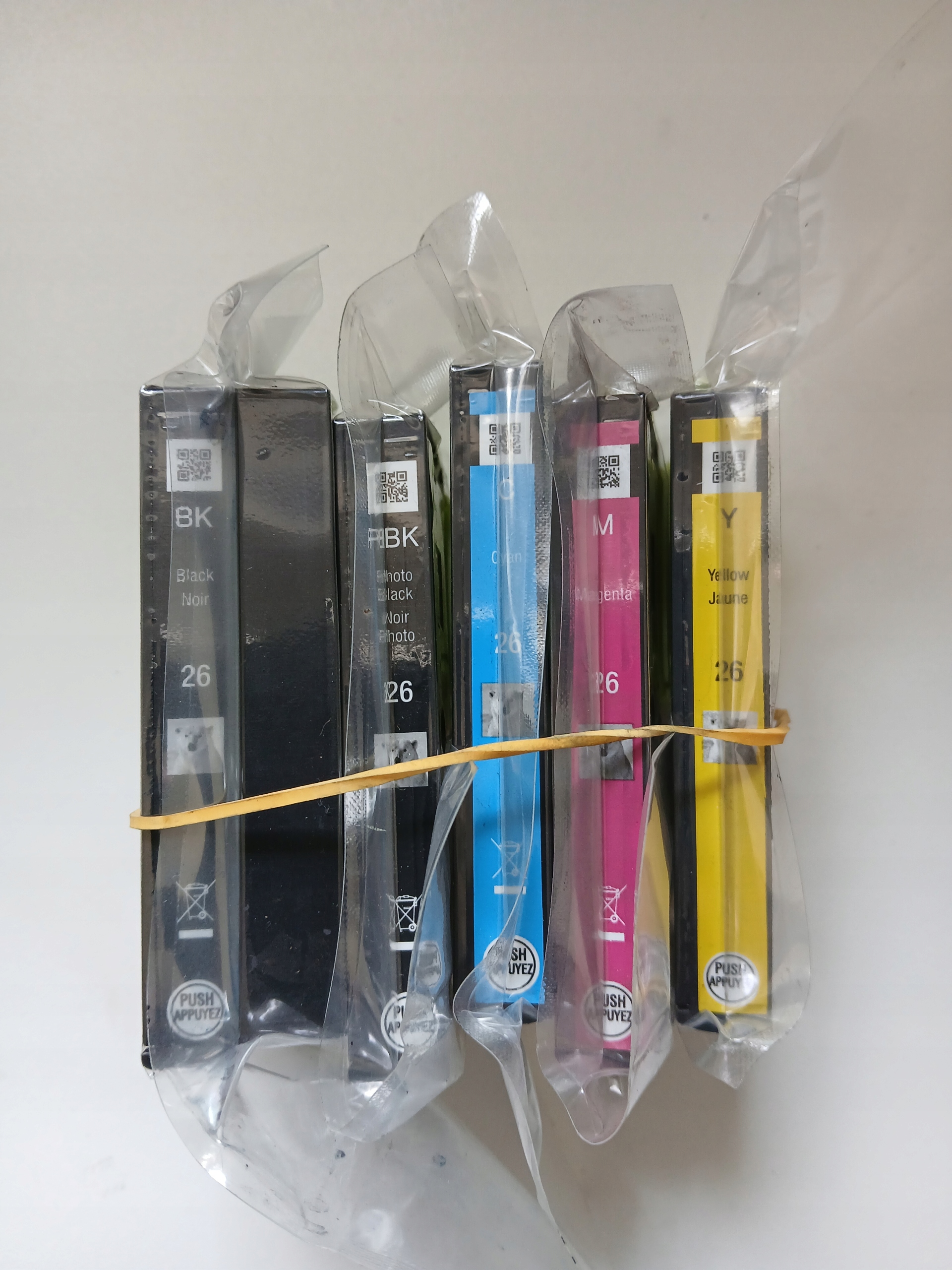 5 x Originální Inkoust Epson 26 T2616 26 Cmyk Pbk