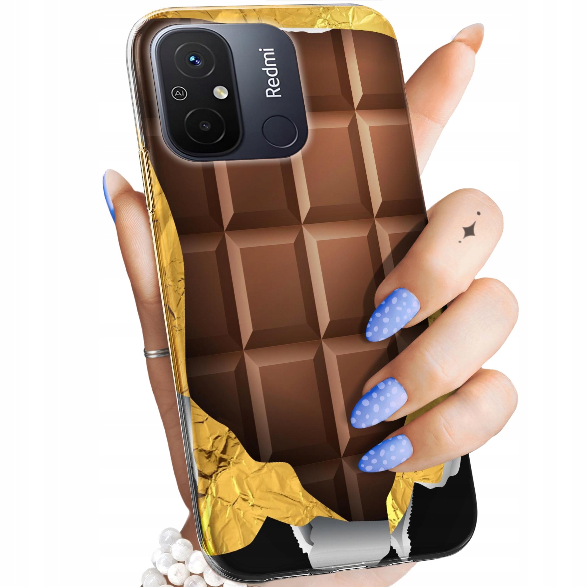 Etui Do Xiaomi Redmi 12C Czekolada Choco Słodycze Obudowa Pokrowiec