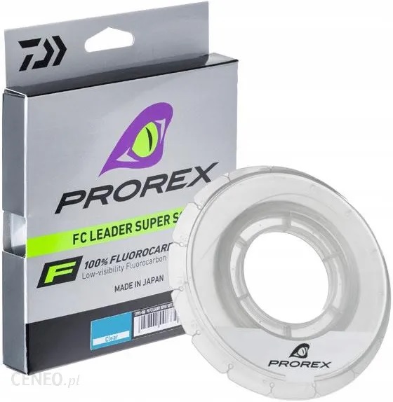 Prorex Fluorocarbon Fc Leader Soft 0,33mm 50m 7,4kg