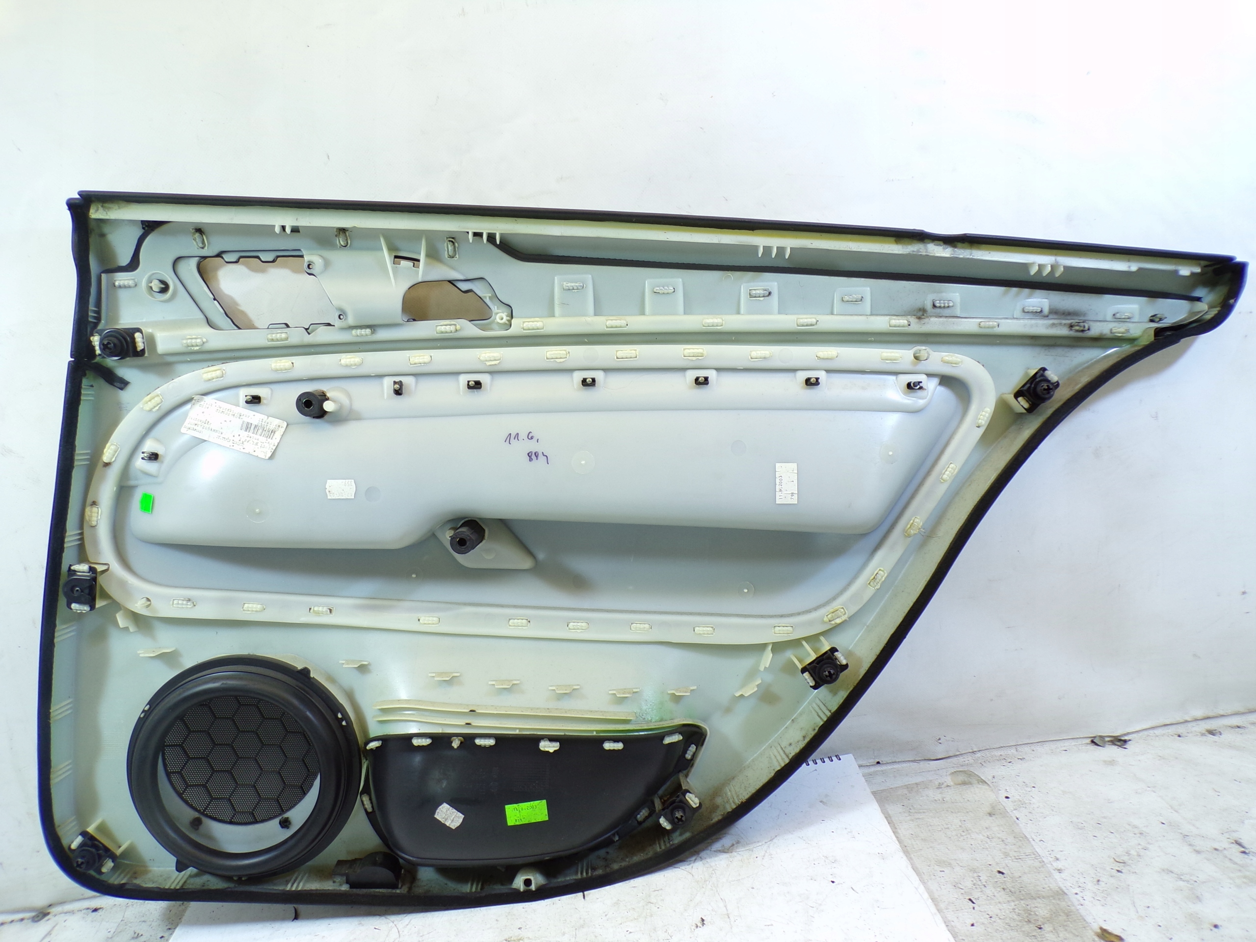 side upholstery door left rear part rear SKODA SUPERB 1 and (K2)
