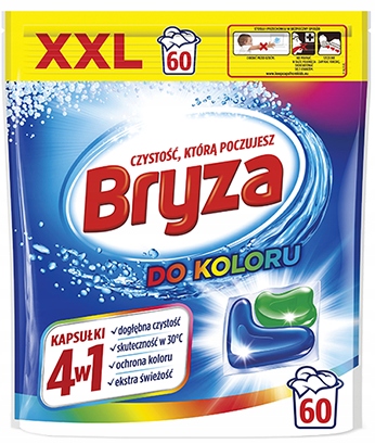 Bryza 4 V 1 Kapsule Na Farbu 60 Účinné Silné