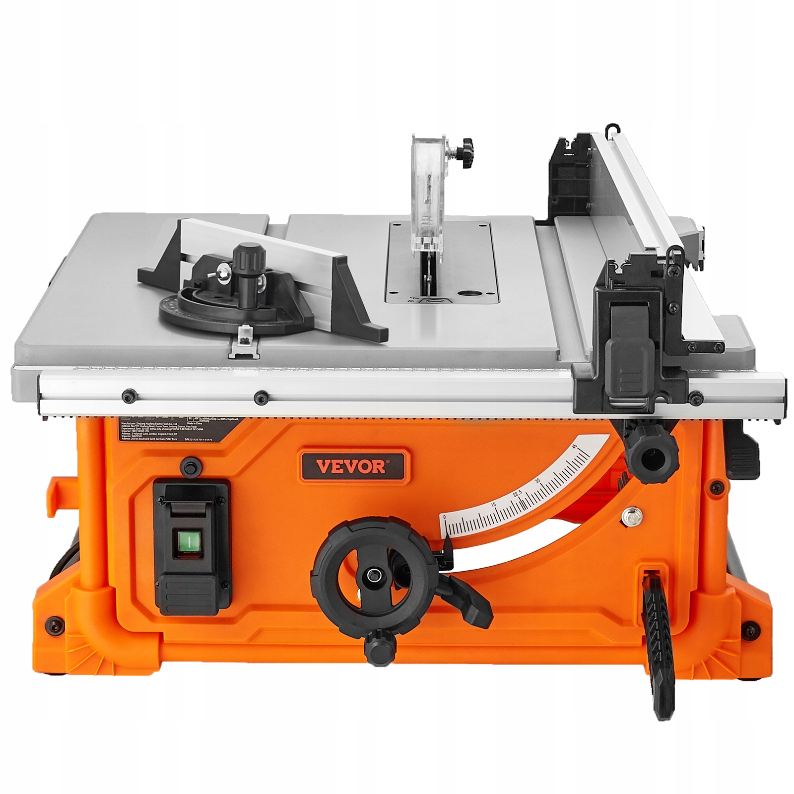 

Vevor Piła Stołowa 1800W254mm85mm60mm625mm 4400rpm