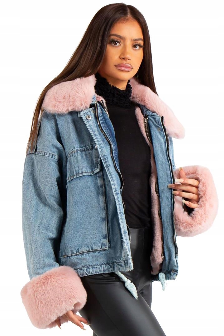 

Kurtka Jeansowa Z Futerkiem Katana Miś Futerko U