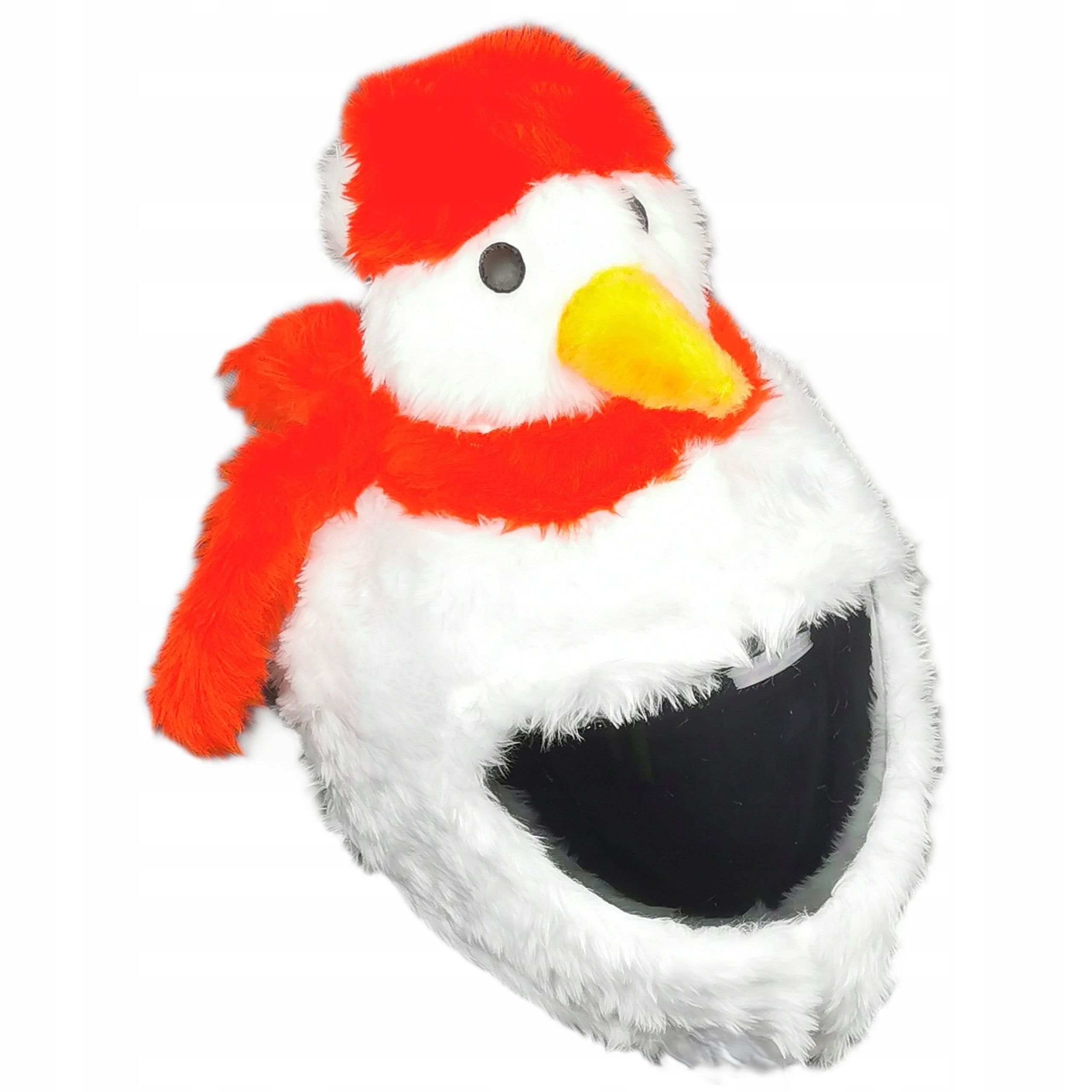 Čepice Na Přilbu Návlek Na Motocyklová Přilba Cover Sněhulák Moto Mikuláš