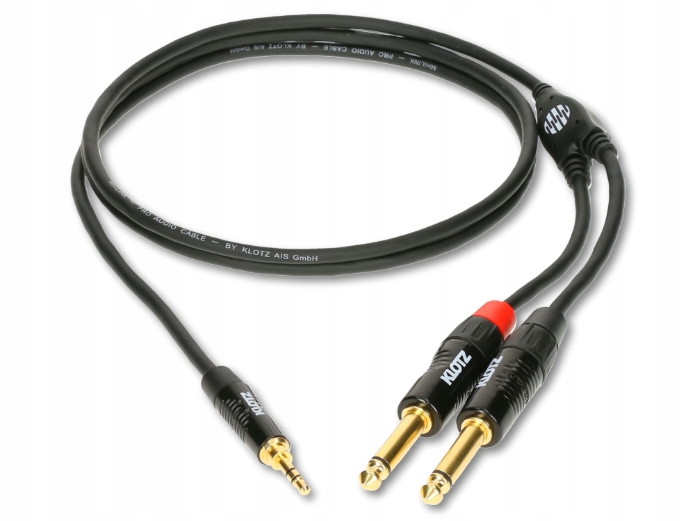 

Klotz KY5-150 1,5 m Kabel Jack 3,5 Jack 6,3 Czarny
