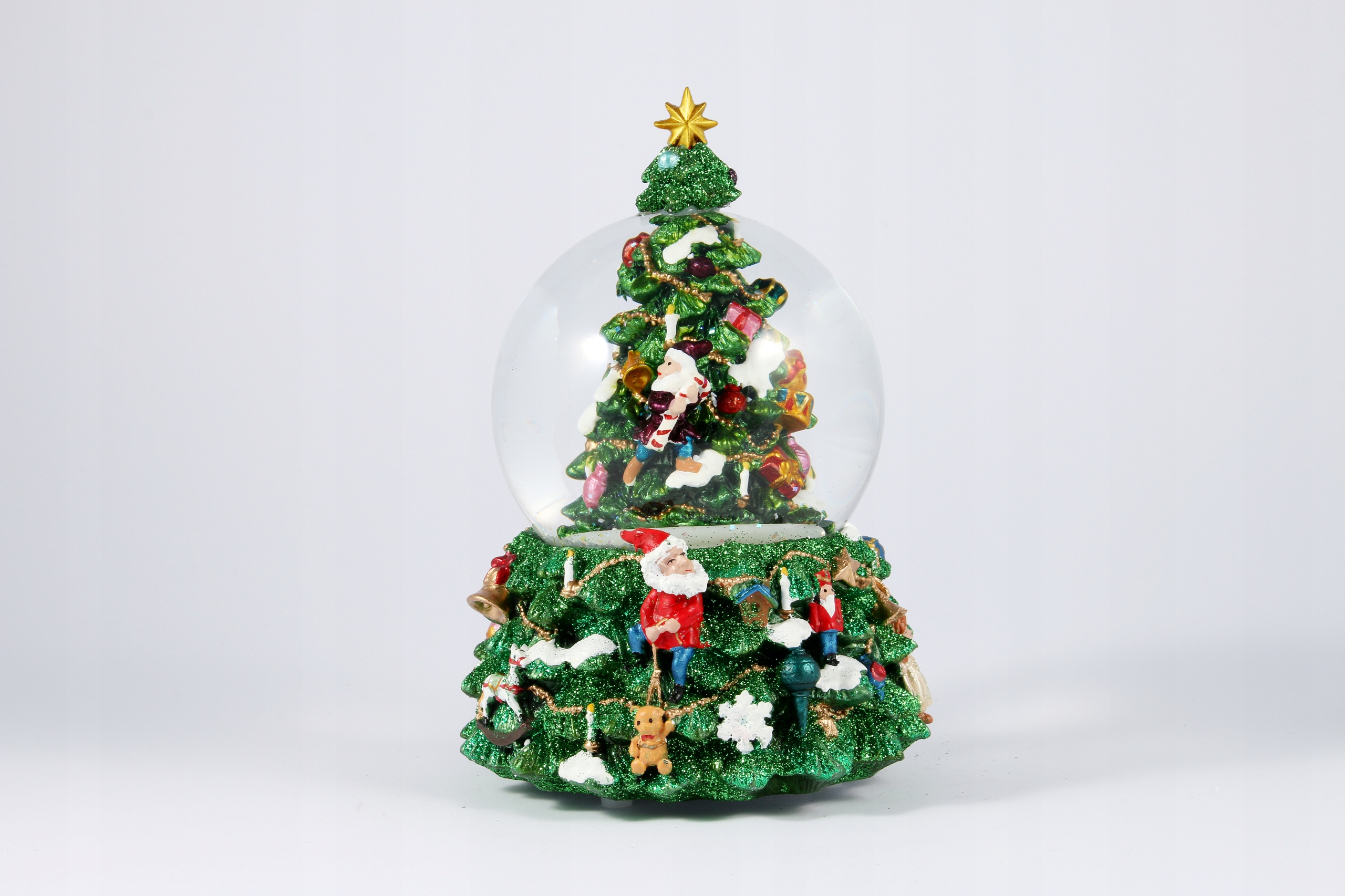 Świąteczna Pozytywka Kula Choinka Boże Narodzenie