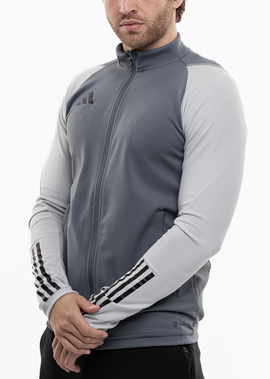 Pánská Mikina adidas Tiro 23 rozepínací, sportovní, tréninková, Bez Kapuce vel. L