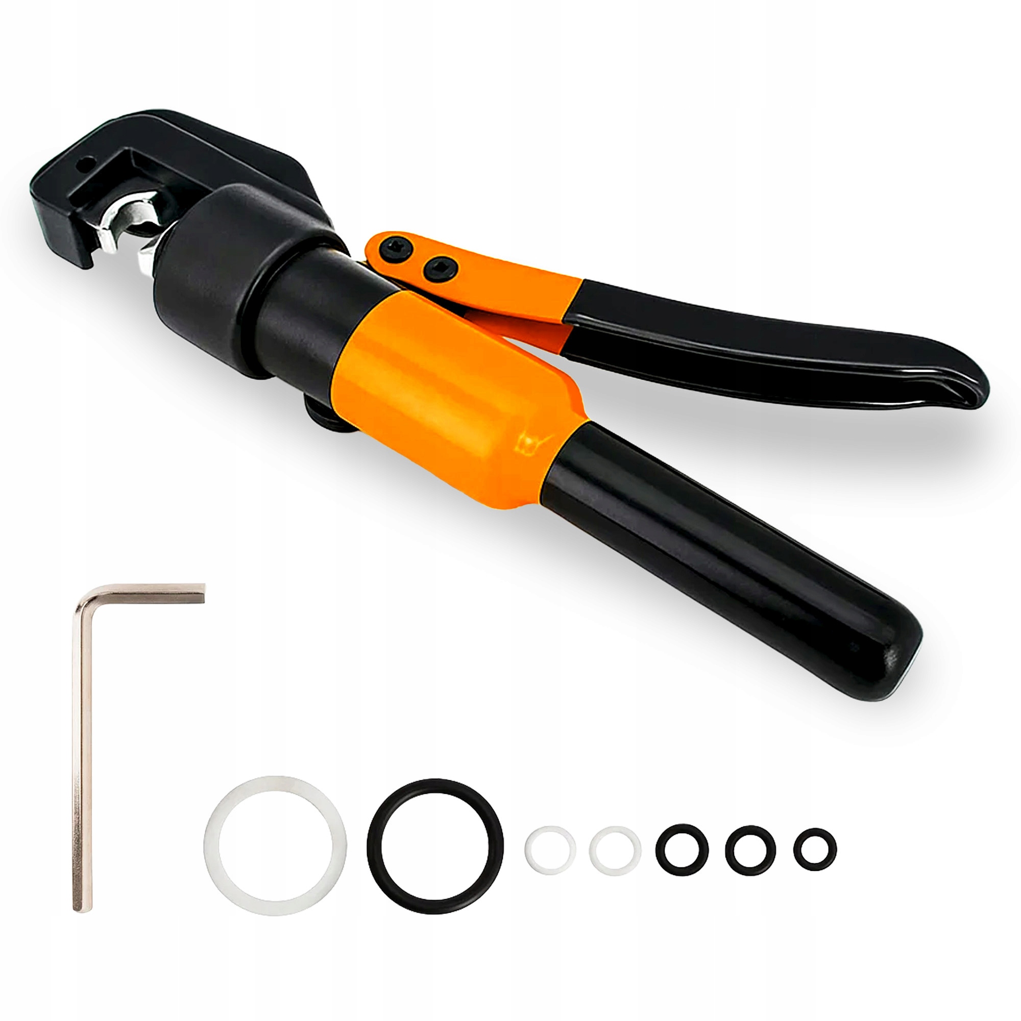 Zaciskarka Hydrauliczna Matryce 4–70 mm2 Do Tulejek Kabli – 60kN Futerał