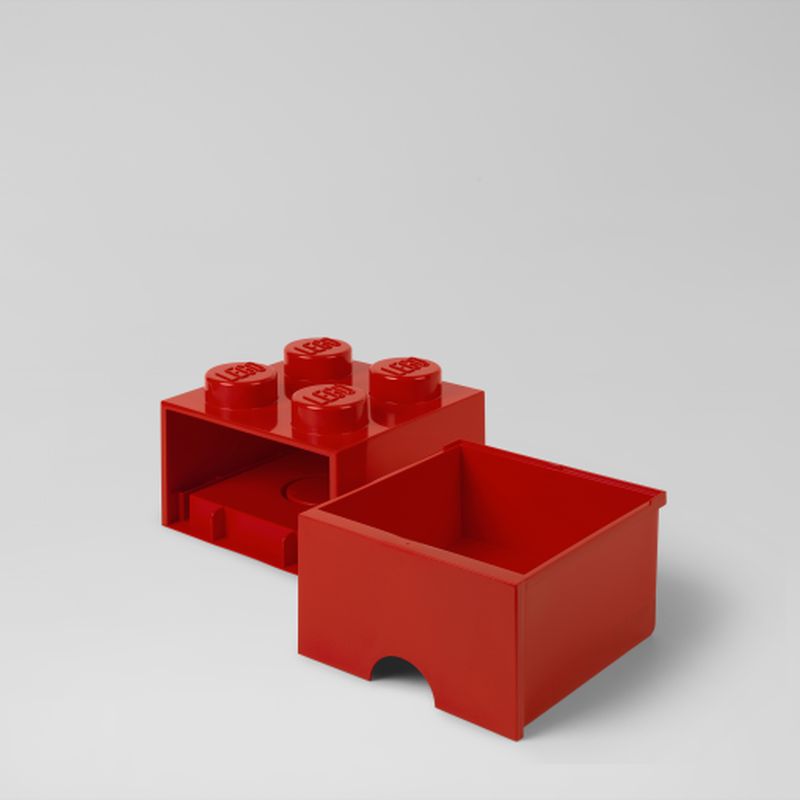 

Lego 40051730 Pojemnik Z Szufladą 4 Czerwony