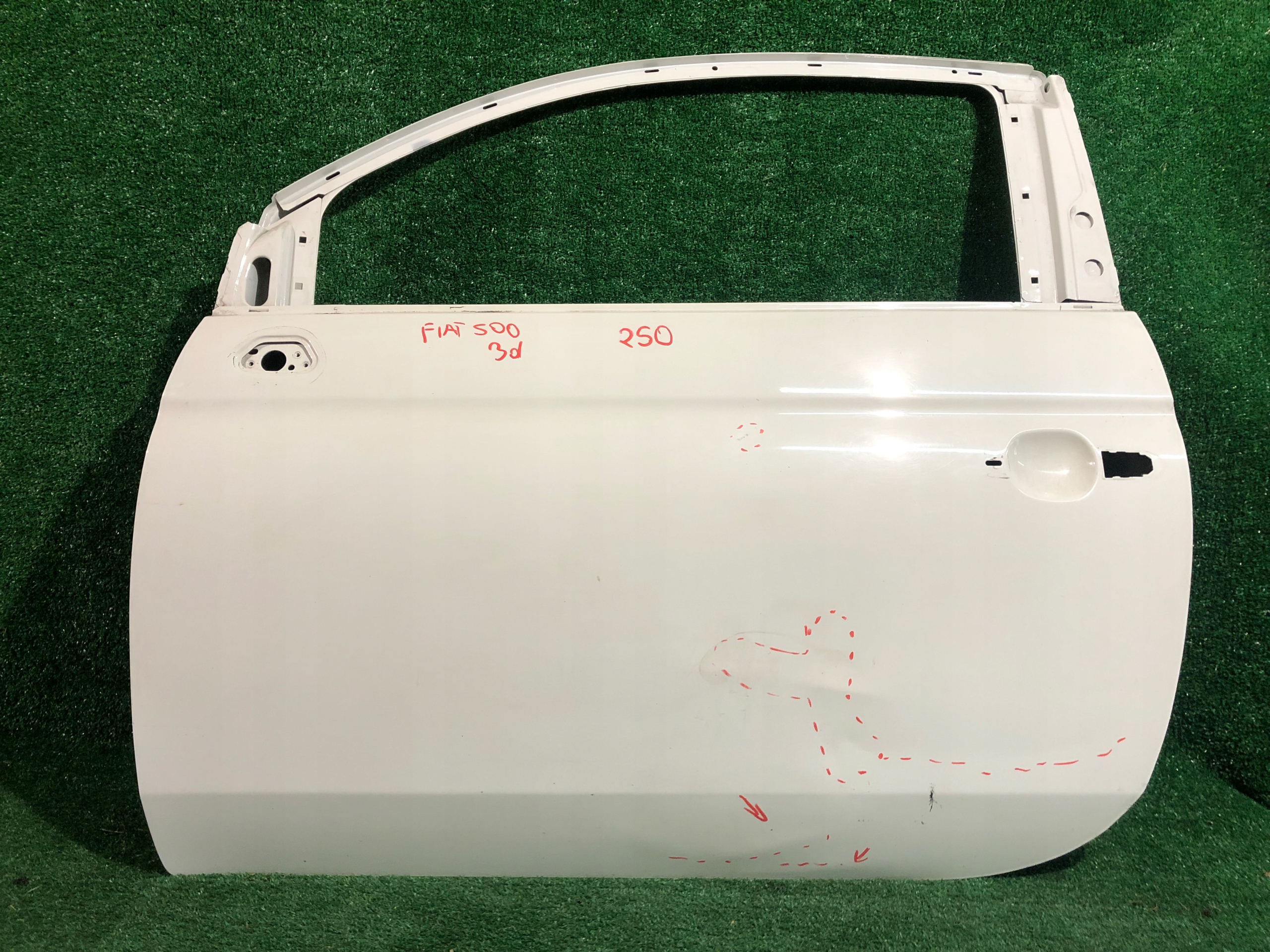 door left front left front FIAT 500 3D NR.250