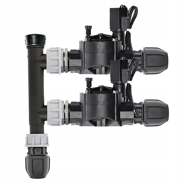 Sada Zavlažovania Do Záhrady Kolektor 2 Elektroventil 100 Hv 1' Rain Bird