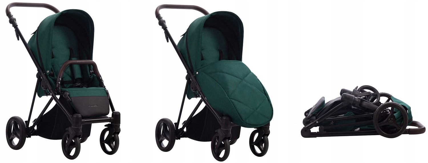 WÓZEK SPACEROWY BEBETTO FILIPPO LEKKI KOMPAKTOWY Elementy zestawu Spacerówka