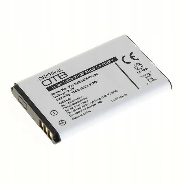 

Akumulator Bateria do Nokia BL-5C BL-5CA 3310