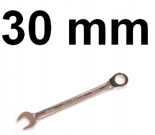 

Klucz płasko-oczkowy z grzechotką 30mm Jonnesway