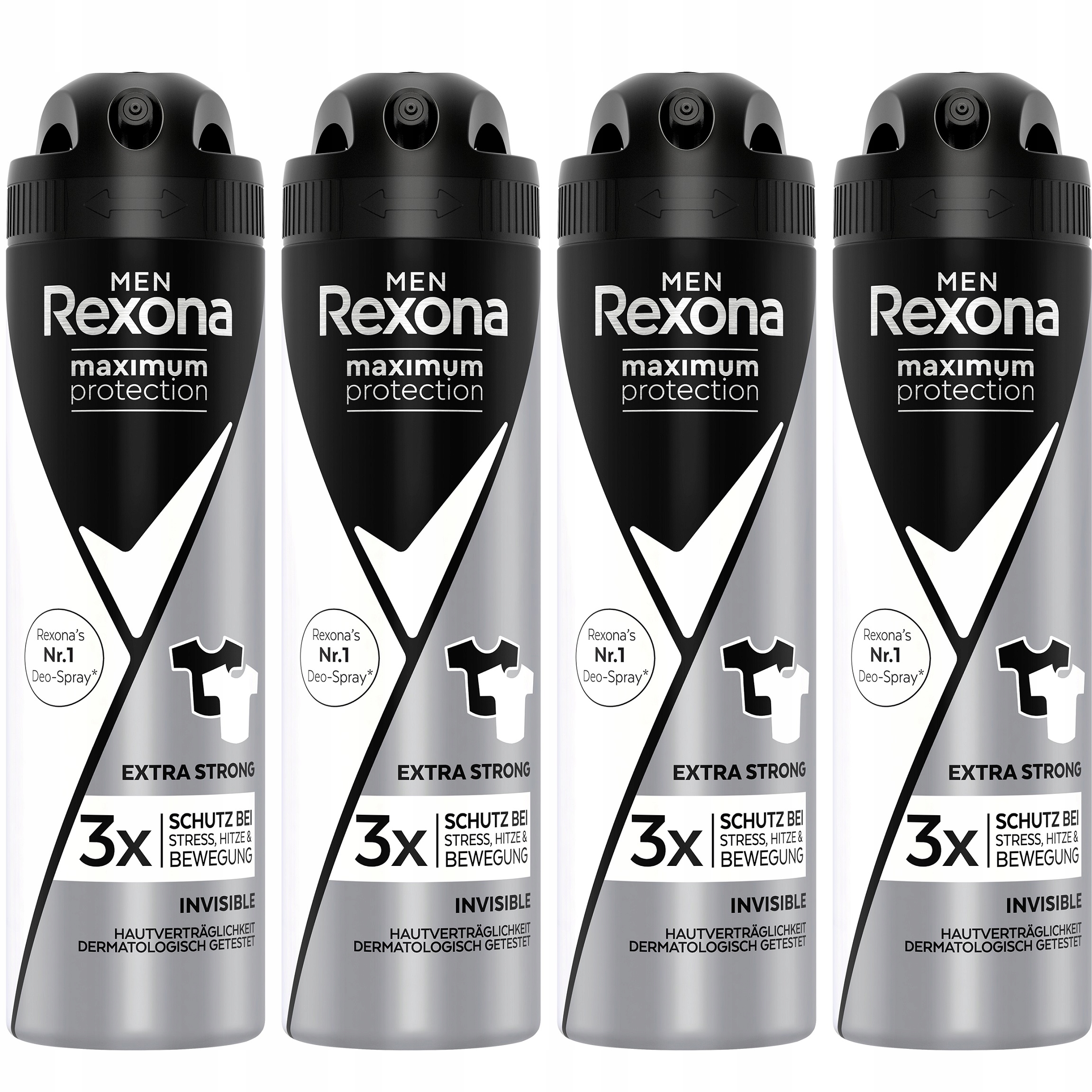 

Rexona Maximum Invisible Antyperspirant 150ml x 4