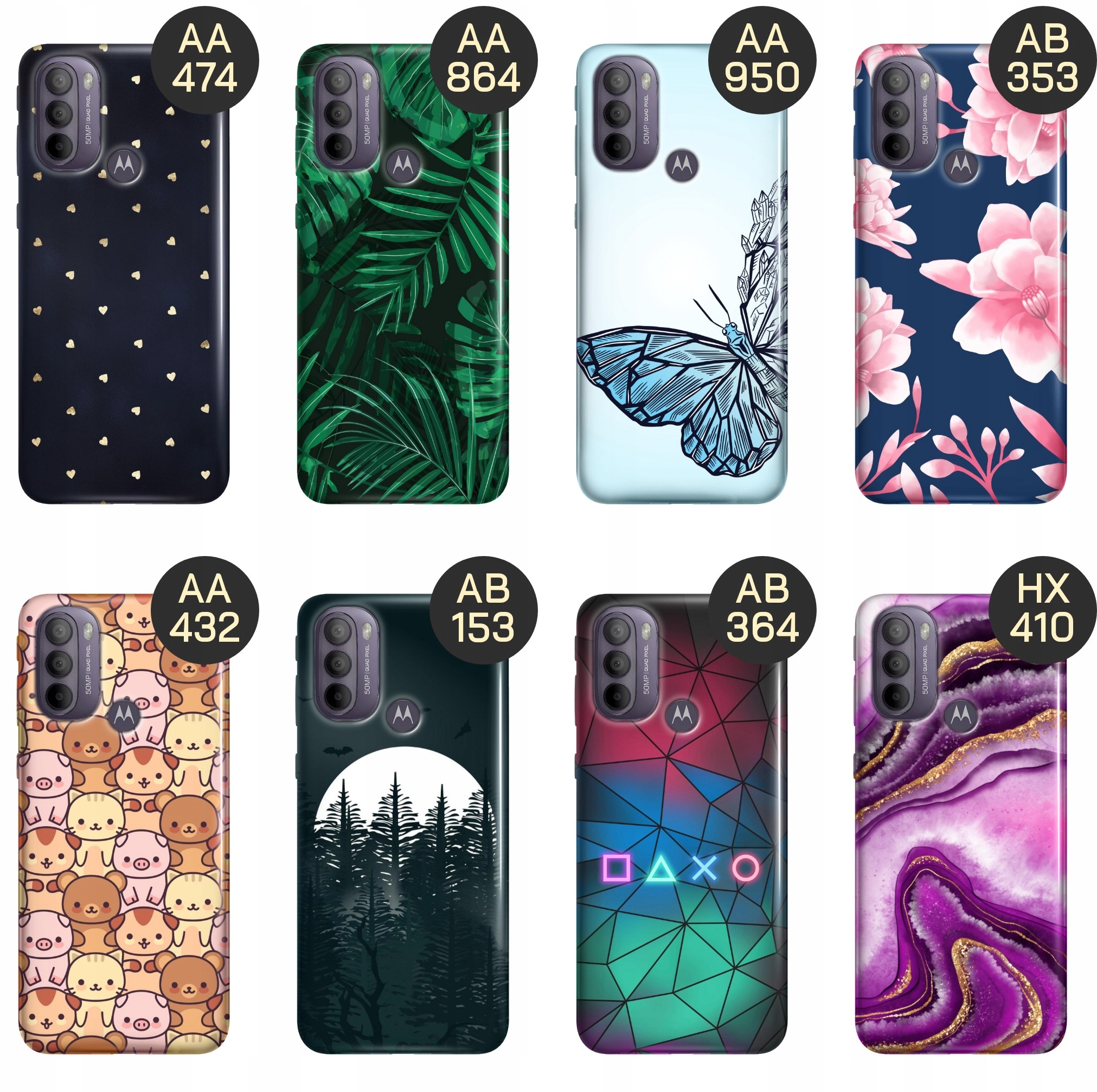 ETUI DO MOTOROLA MOTO G31 WZORY TOP100 DESIGN Z NADRUKIEM ZE WZOREM +SZKŁO Kod producenta HC-CASE0406-921479 ZE WZOREM