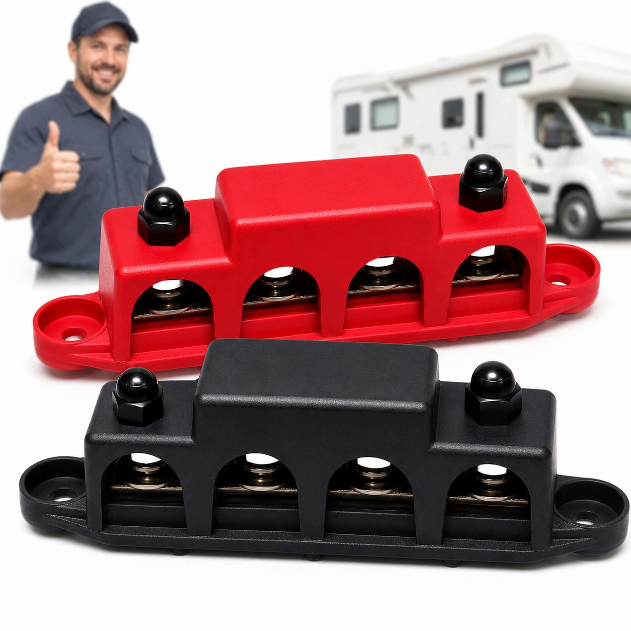 2SZT Blok Dystrybucji Zasilania Szyna Zbiorcza M8 Listwa Blok Masy Busbar
