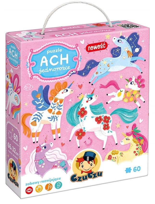 Puzzle Ach Jednorożce CzuCzu 60 elementów 4+