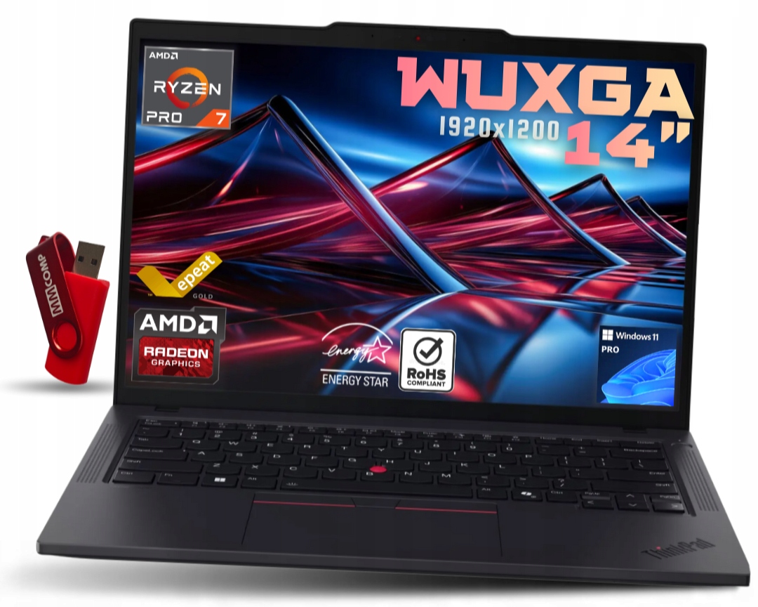 Laptop Lenovo ThinkPad P14s G5 Ryzen 7 Pro 8840HS 96GB 2TB Ssd Wuxga Ips