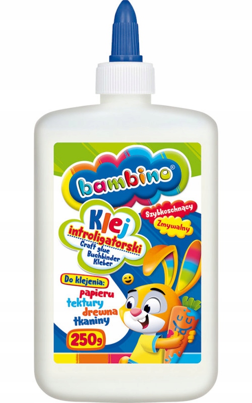 

Klej w płynie Bambino introligatorski 250g