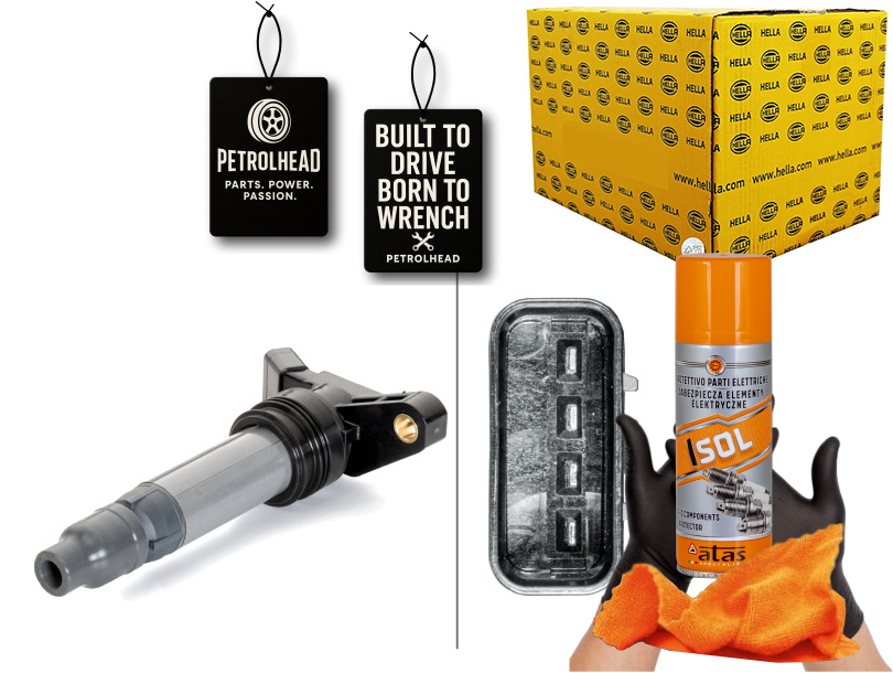 Zapalovací Cívka Volvo S60 II S80 II V60 I V70 III XC6 #Petrolhead Pro+ Kit4