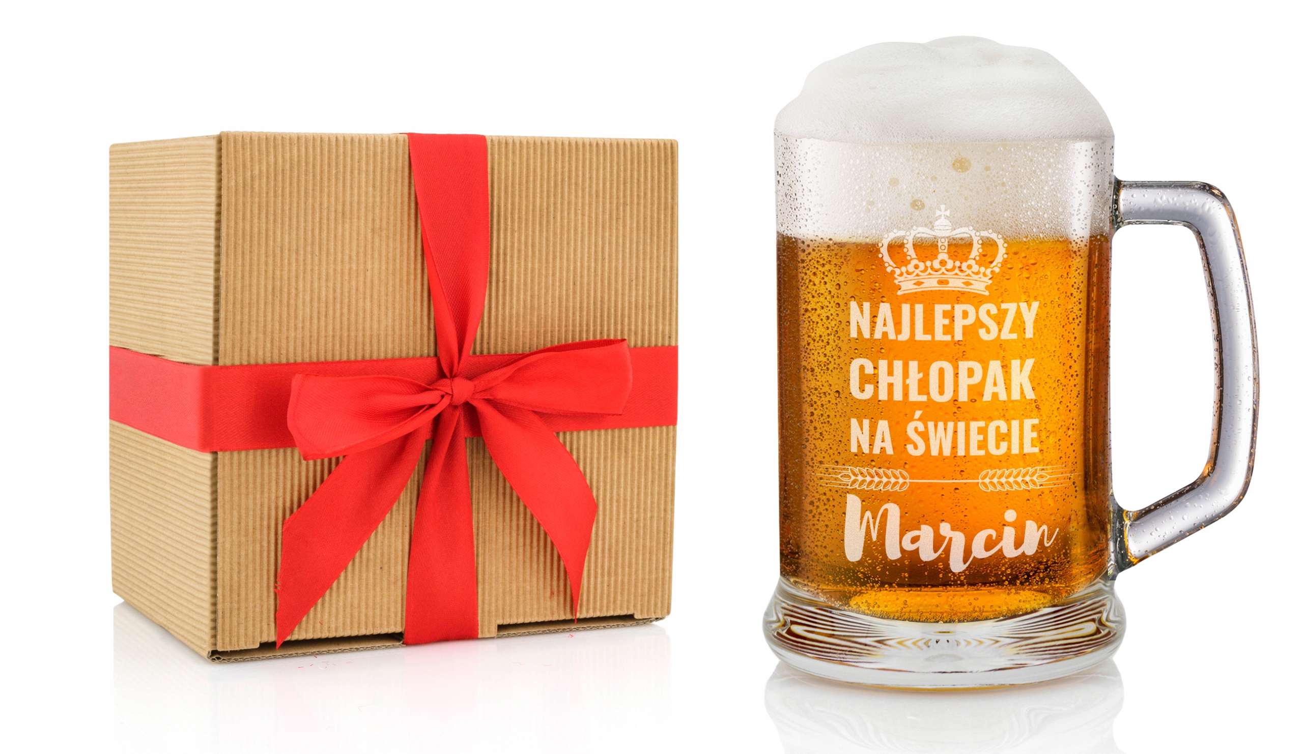 

Kufel do Piwa Grawer dla Chłopaka Męża Walentynki