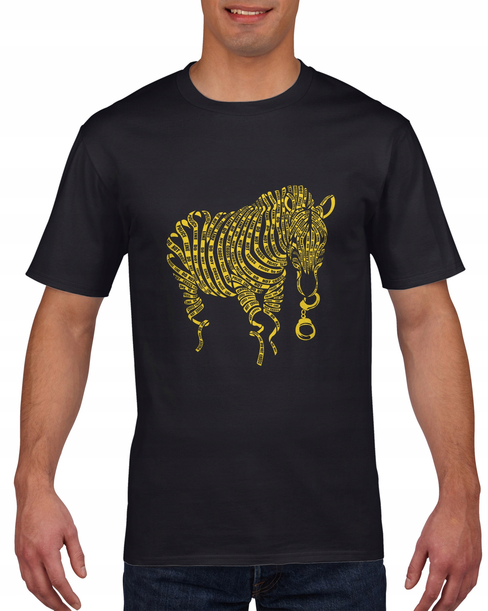 

Koszulka męska Zebra Tasma Policyjna c XL