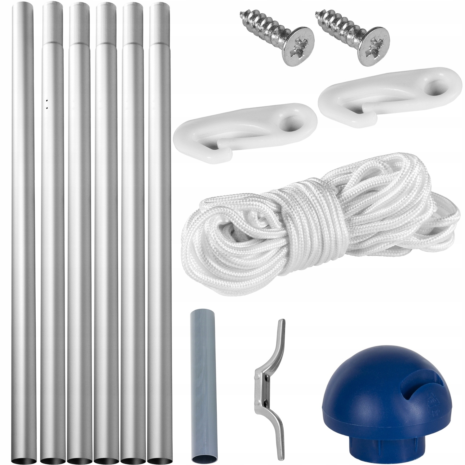 Maszt 6,5 M Do Flagi Maszt Flagowy Z Aluminium