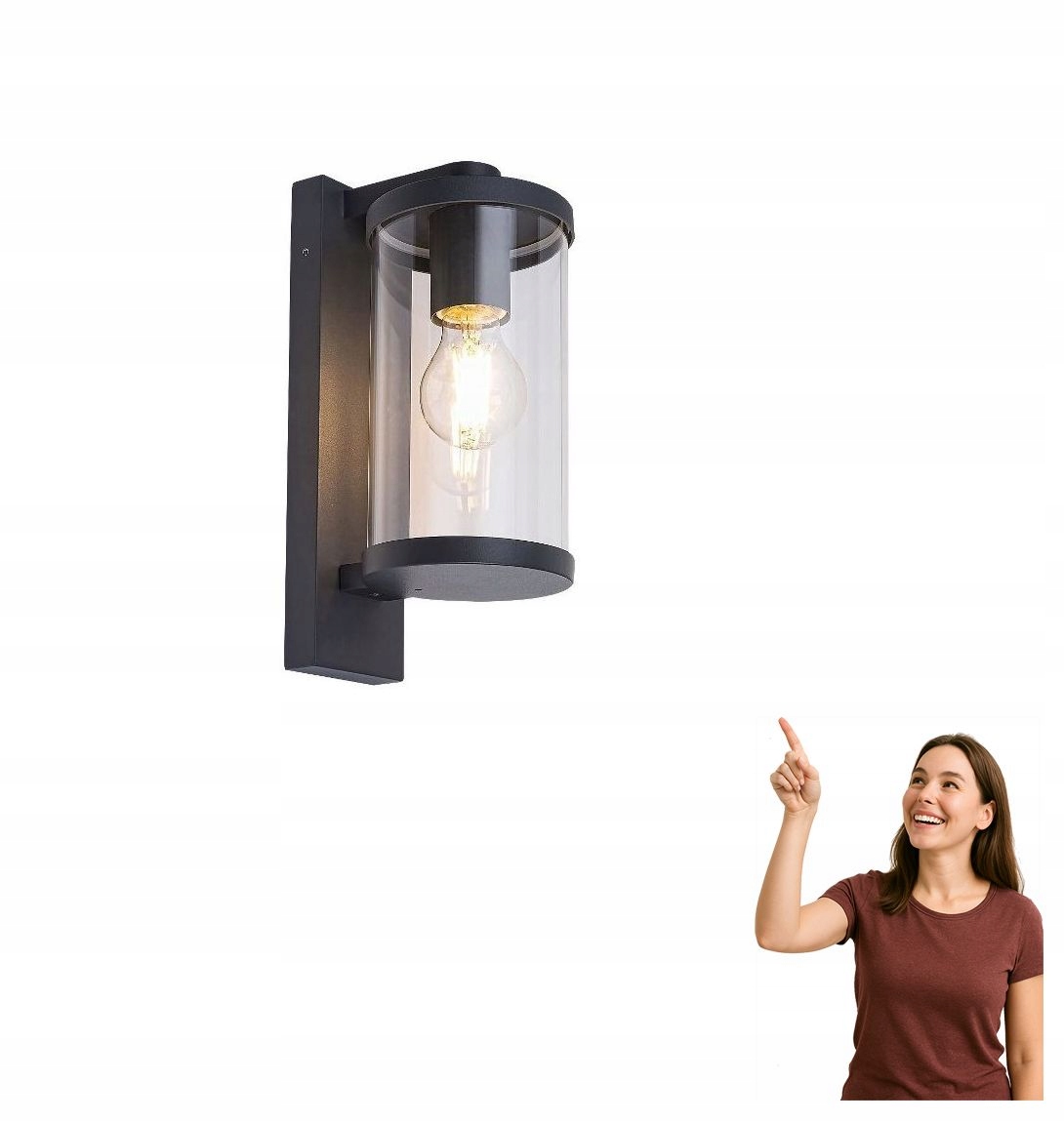 Venkovní nástěnné svítidlo Silistra 7891 Rabalux