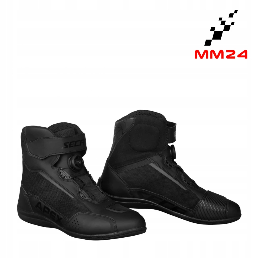 Motocyklové Topánky Seca Apex Pro Wp Krátke S Membránou Zapínanie Atop veľ. 38