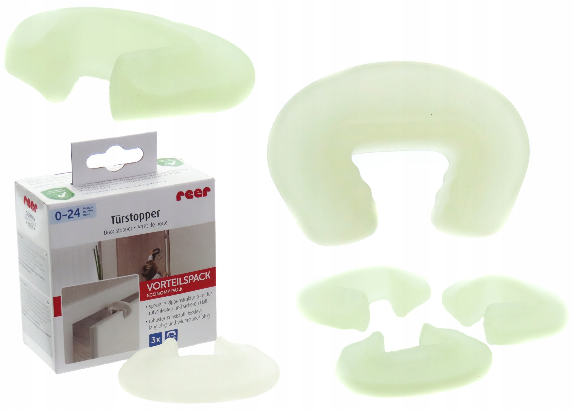 ZABEZPIECZENIE BLOKADA DRZWI STOPER OGRANICZNIK X3