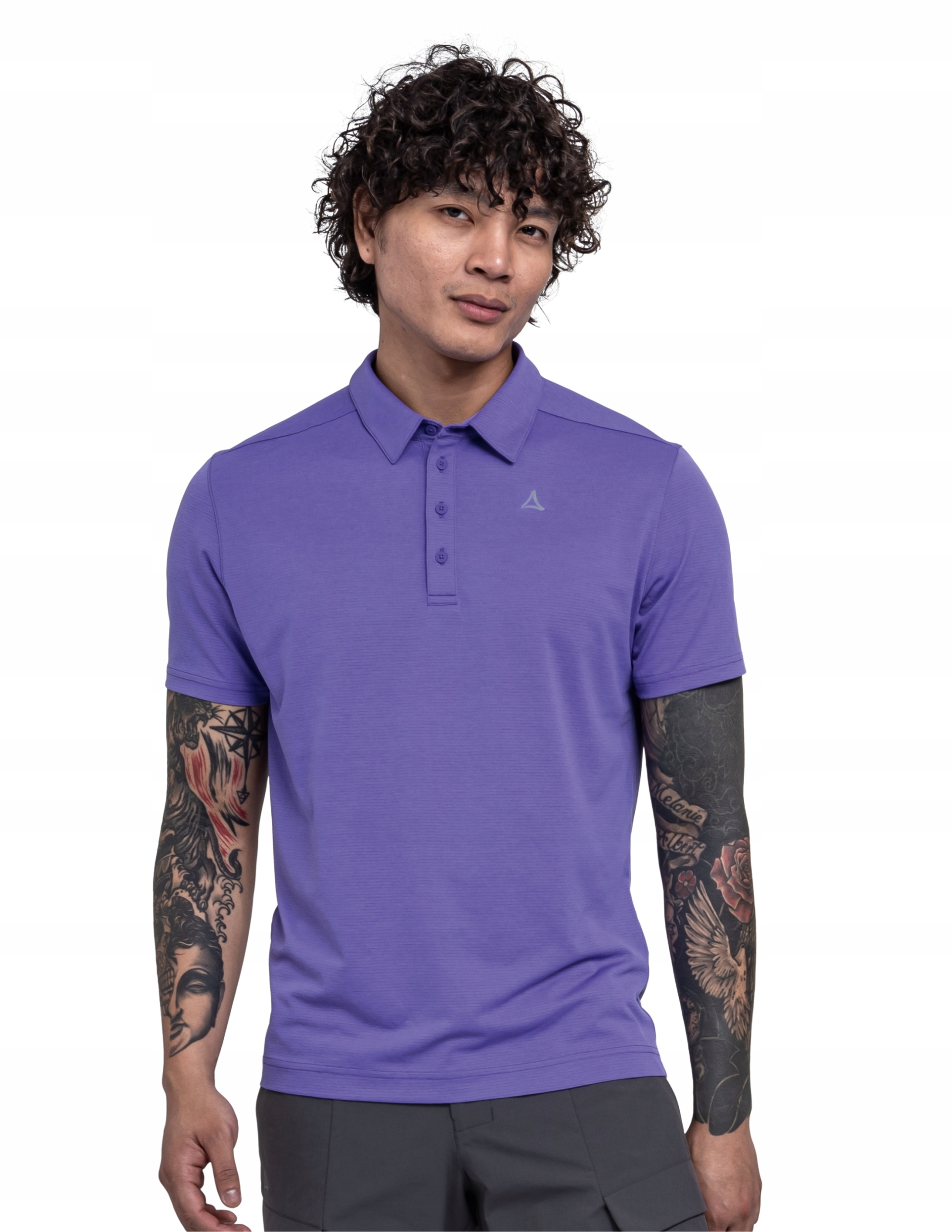 Pánská polokošile Schöffel Circ Tauron Fialová 50