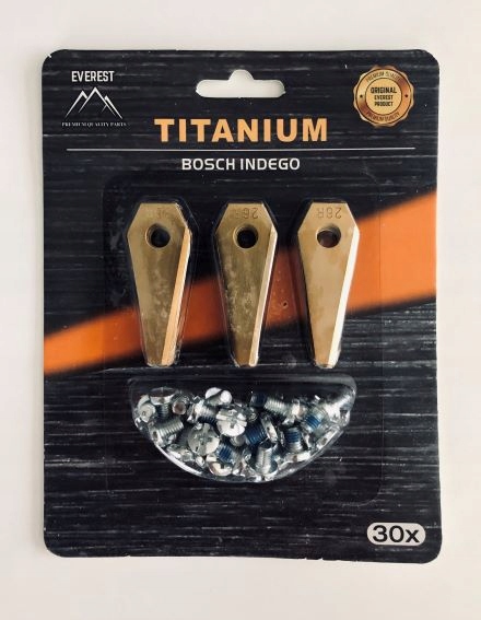 Sada Nůž Robotickou Sekačku Bosch Tytan, 30 ks