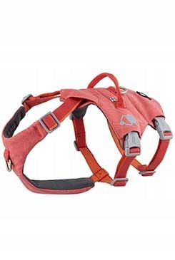 Levně Postroj Hurtta Safeguard Eco jahodový 55-70