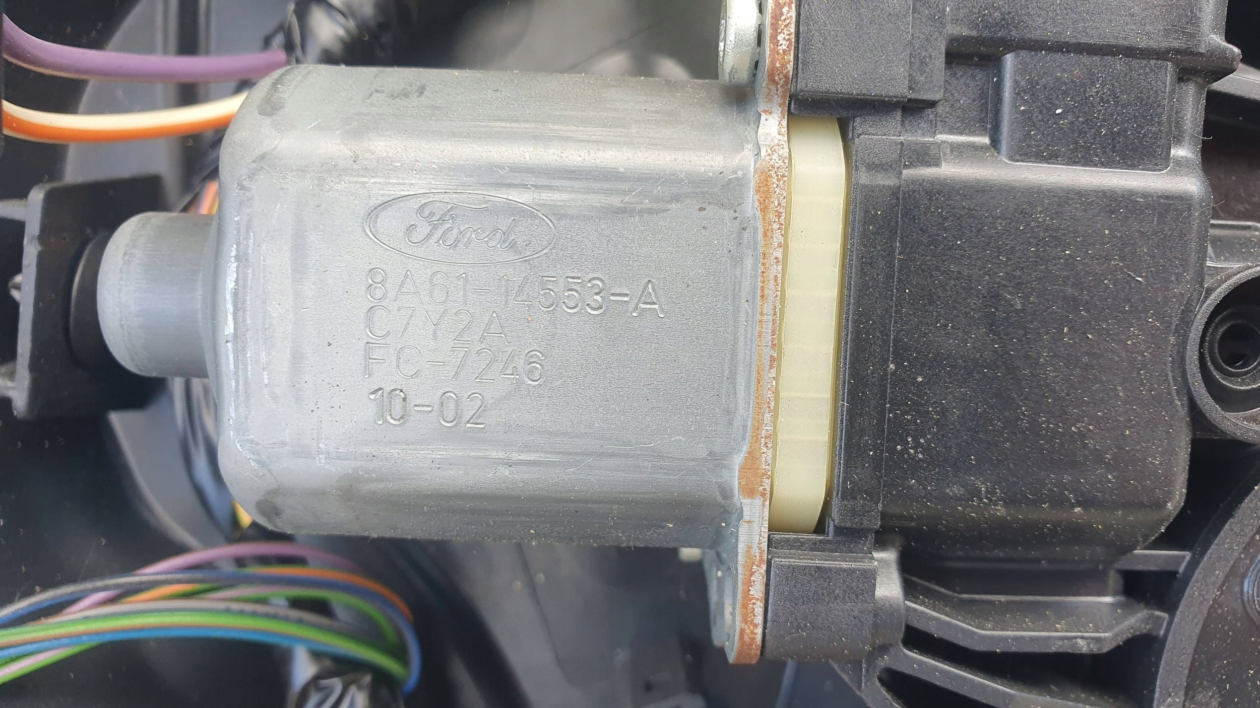 Ford Fiesta Mk7 mechanism window regulator right front