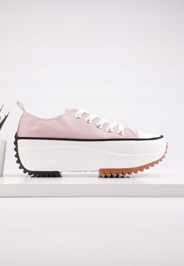 

Różowe trampki krótkie na platformie Pride 38 Różo