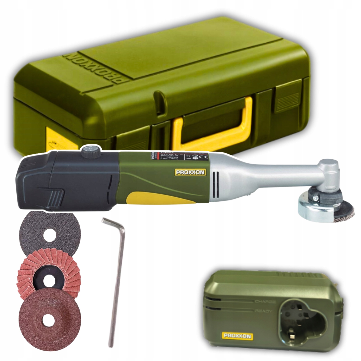 Szlifierka kątowa Proxxon Lhw/a PR29815 Mini szlifierka z regulacja walizka