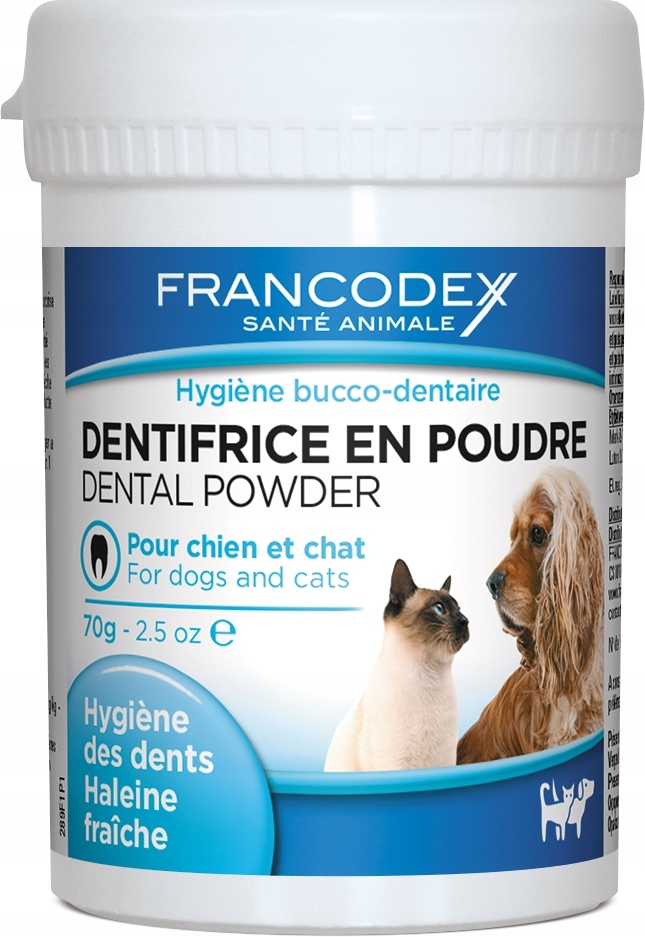 

Francodex Pasta do zębów w proszku 70g