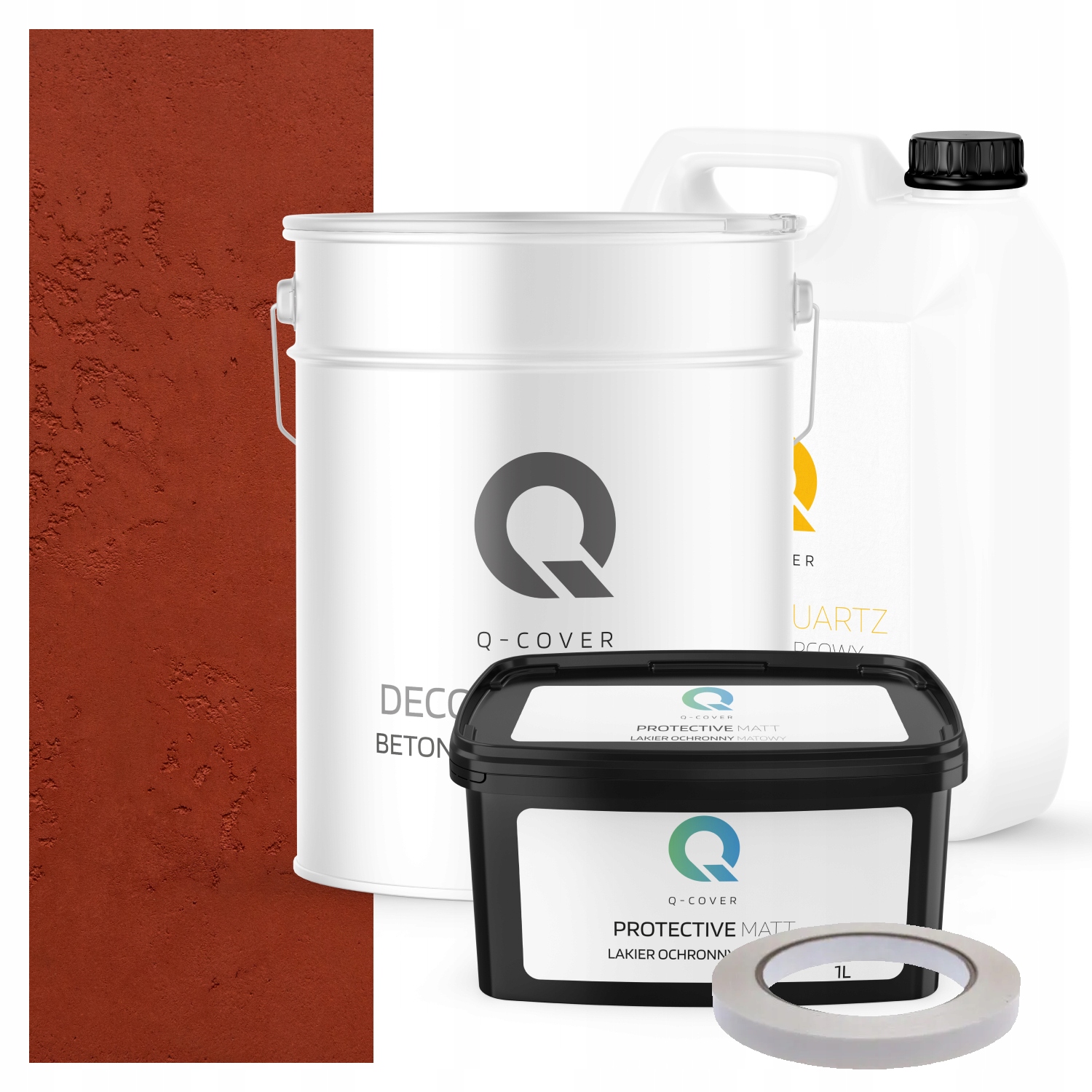 Architektonický Venkovní Beton Cihlový Set F325 19 kg Komplet 10 m2