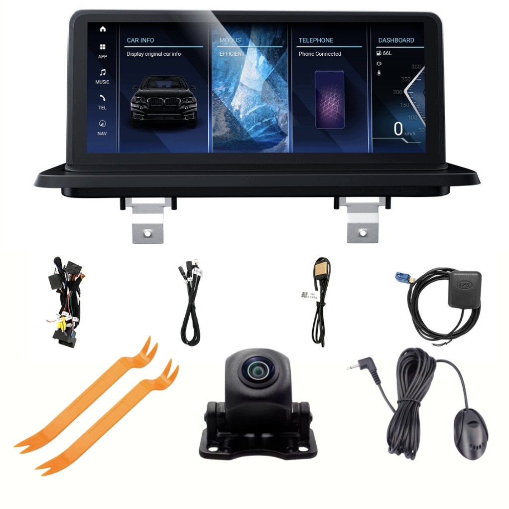 Radio Android Navigace Bmw řady 1 E81 E82 E87 E88 CarPlay 8/128GB Lte 4G