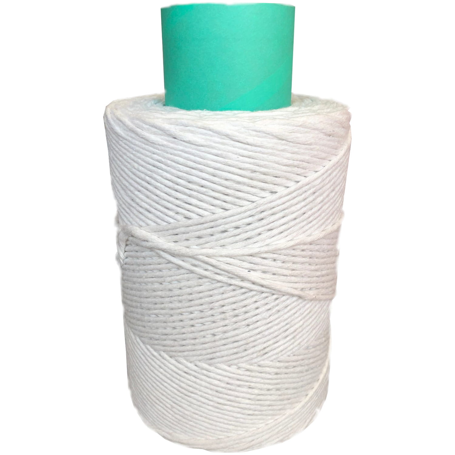 Bavlněná šňůra Šroubovací na Makramé Přírodní 5mm 500m Bez Nitky Jádra