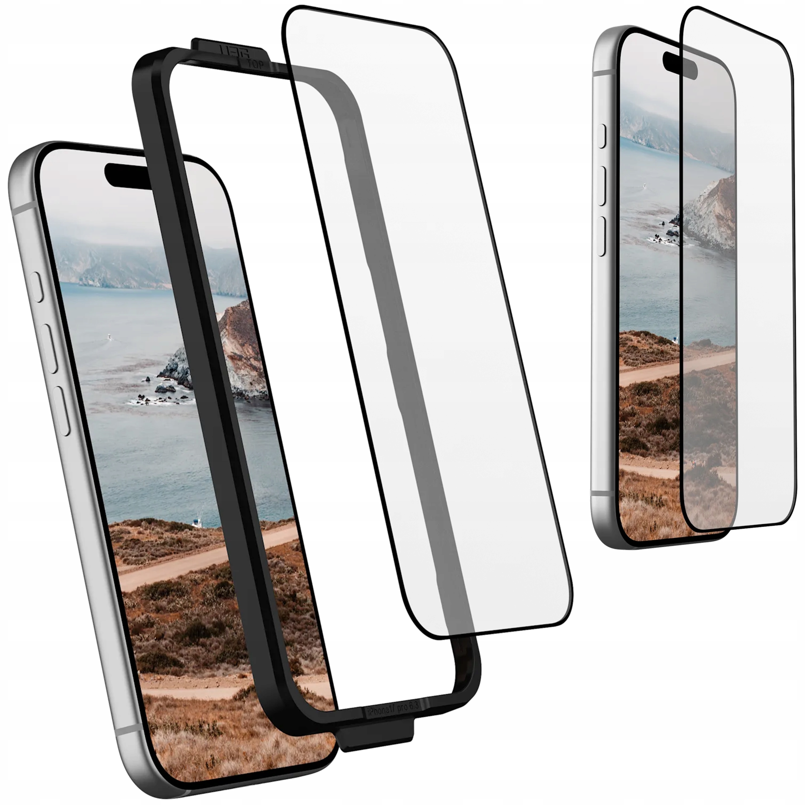 Uag Glass Shield Szkło Hartowane na Ekran do iPhone 17 Pro z Aplikatorem