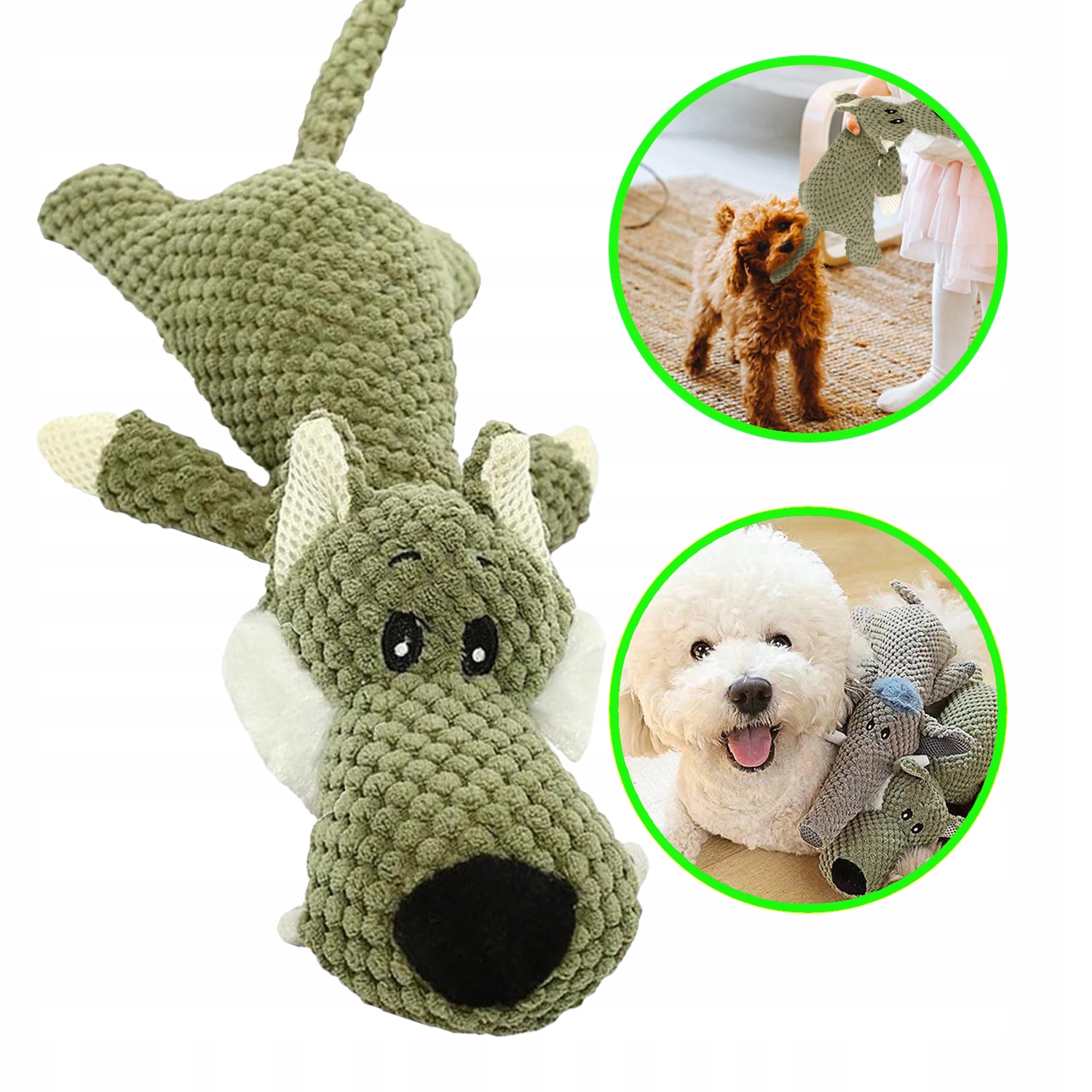 Hračka Pro Psy Přírodní Bezpečná Ananas Sametová K Uklidnění A Ke Kousání Pro Jemné Psy