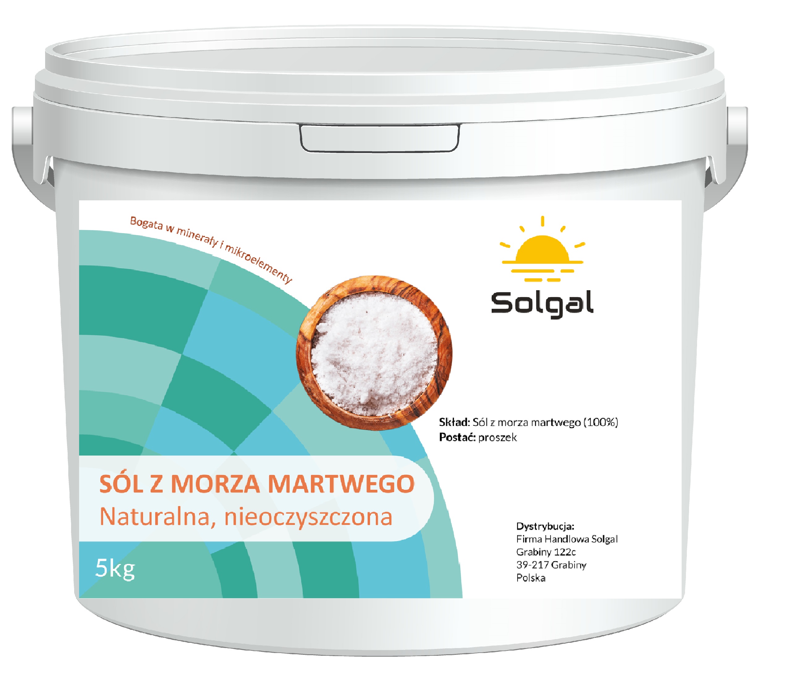 

Naturalna Sól z Morza Martwego Jordania Spa 5kg