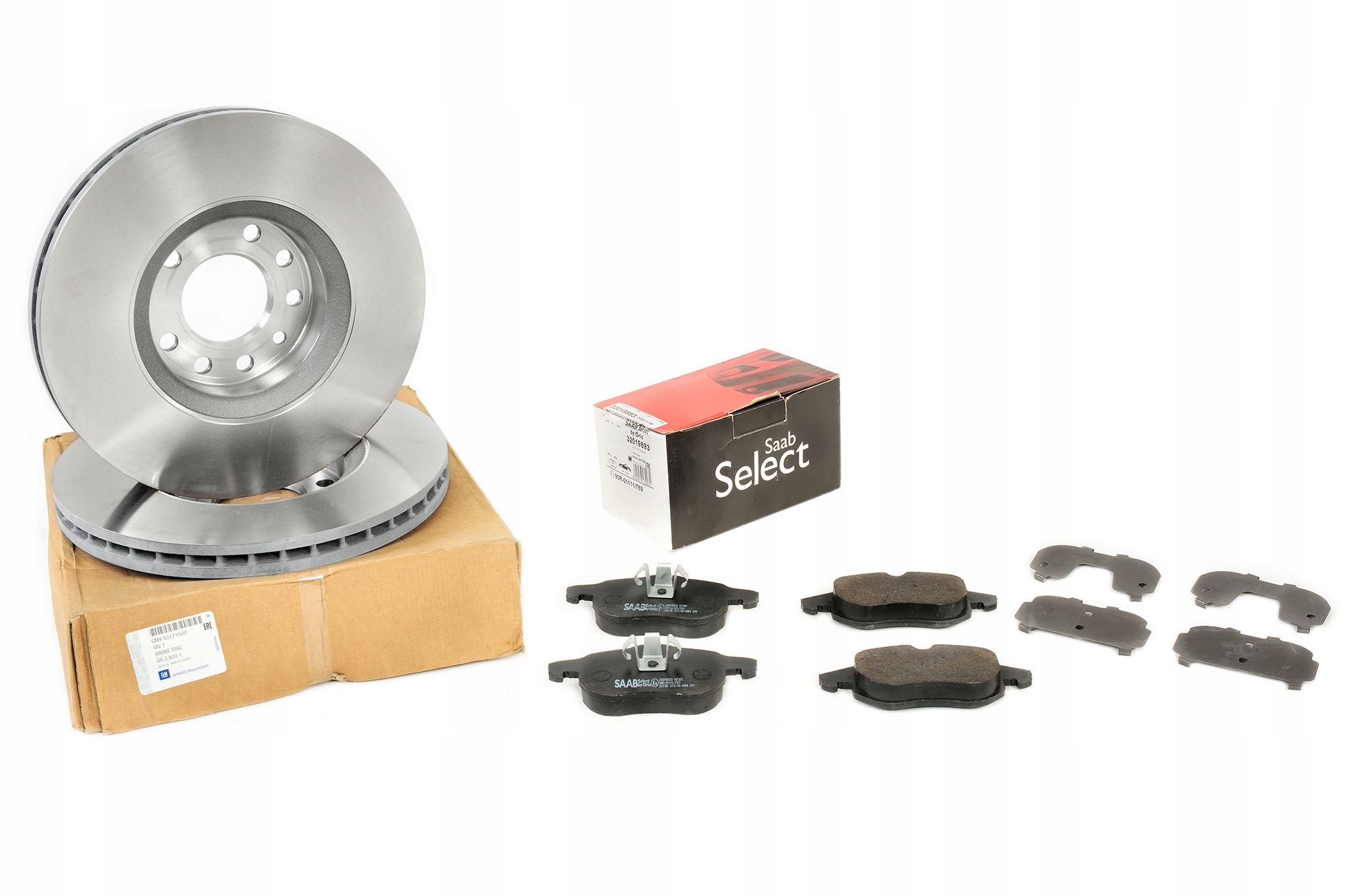 TARCZE KLOCKI PRZOD OPEL VECTRA C SIGNUM 302MM