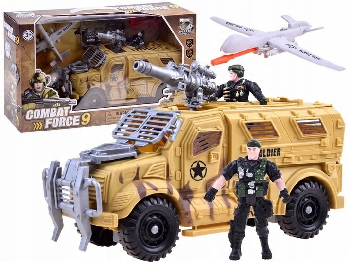 

Duży Pojazd Wojskowy Żołnierze Combat Force 9