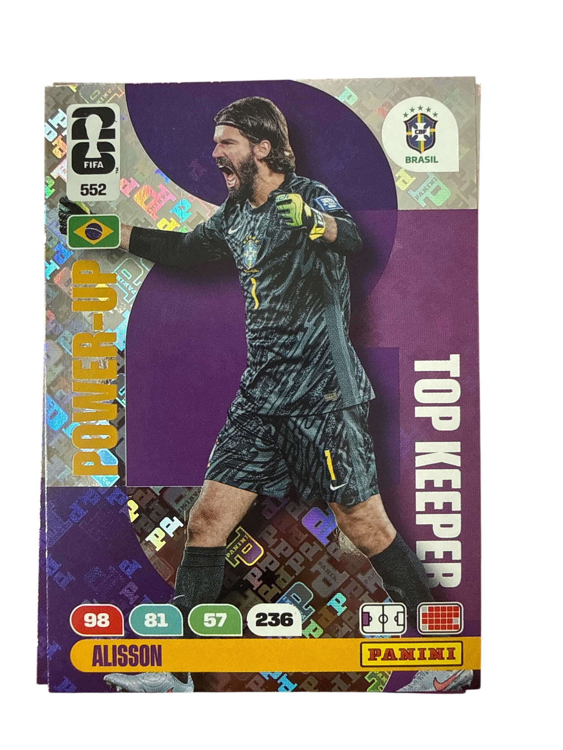 Fifa World Cup America 2026 Panini Top Keepers 552 Alisson