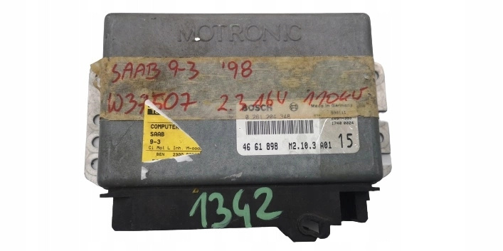 SAAB 93 2.3B 0261204348 4661898 computer ECU ORYGI